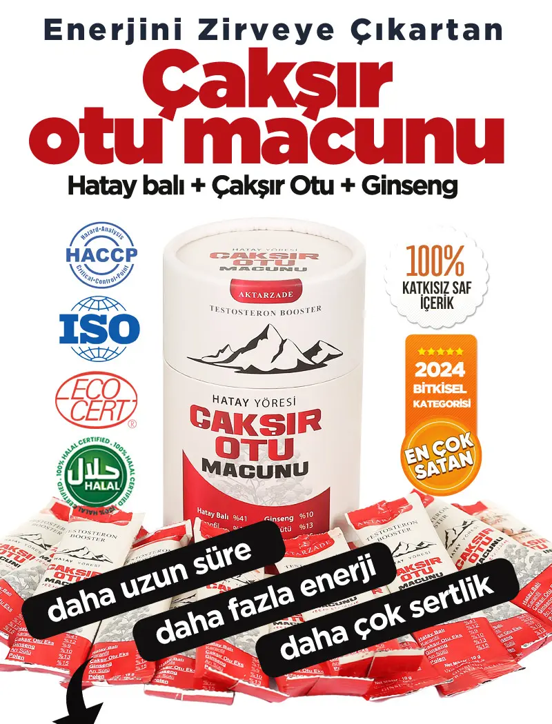 Hatay Yöresi Çakşır Otu Macunu