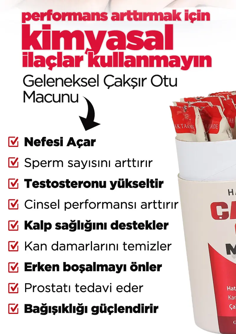 Hatay Yöresi Çakşır Otu Macunu